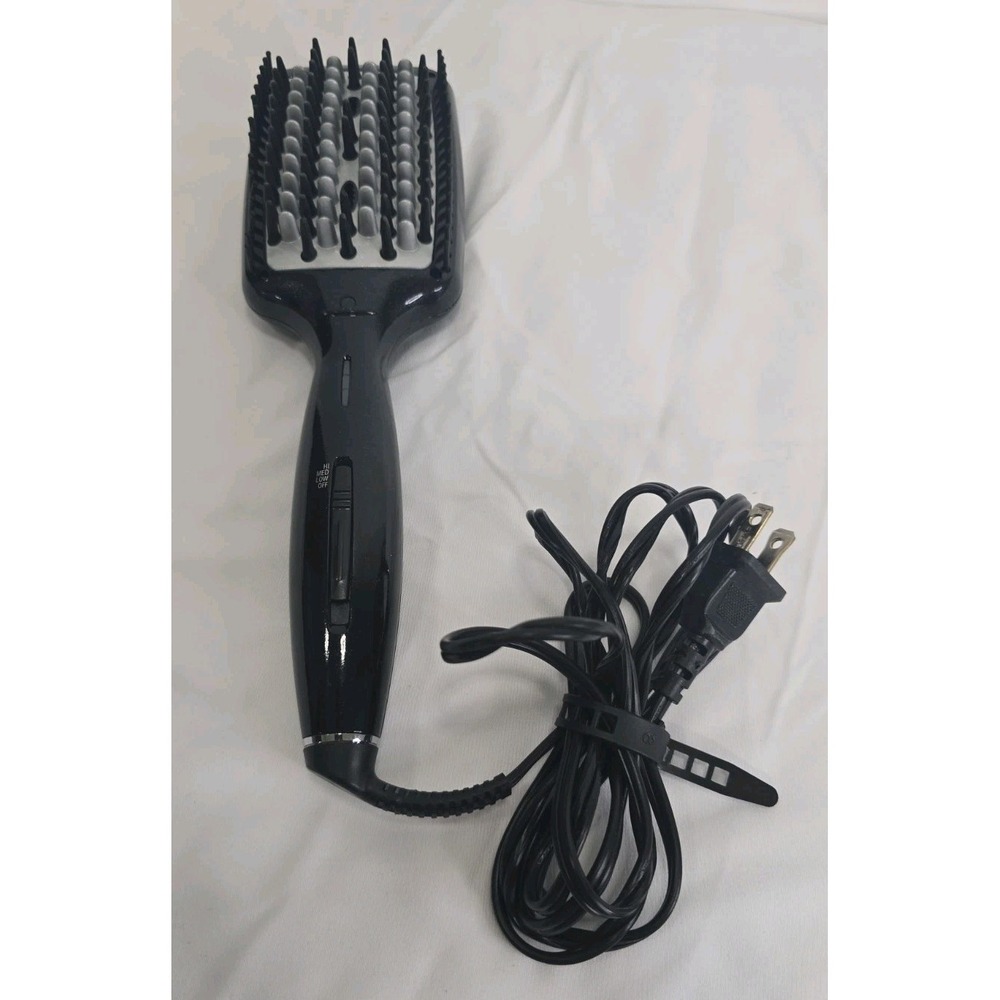 Conair Infiniti Pro Ceramic Smoothing Hot Brush Black Glitter Finish